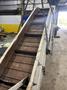 20' LONG X 22" WIDE MARFRAN POWERED METAL BELT INCLINED CHIP or PARTS CONVEYOR: YOBRO #25368