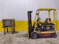 5,800 LBS HYSTER MODEL #E65XM2 36V ELECTRIC FORKLIFT &amp; CHARGER: STOCK #21662