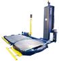 50" x 48" x 92" HIGH LANTECH AUTOMATIC SHRINK WRAPPER WITH IN-FEED &amp; OUT-FEED CONEYOR: YOBRO #26209