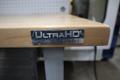 Portable Work Bench with Maple Top, Upper Shelf, Drawer, Work light- Auction Item