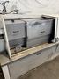 9" X 192" RANSOHOFF LEANVEYOR FOUR STAGE (WASH/RINSE/RINSE/BLOW OFF) WASHER. STOCK # 1113425.