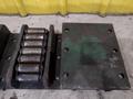 (4) 15 TON HILLMAN ROLLER TYPE MODEL #15-0T NARROW MACHINE SKATES: STOCK # 23003