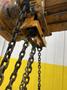 10,000 LB (5 TON) HARRINGTON MOTORIZED CHAIN HOIST W/ POWER TROLLEY: STOCK #19954