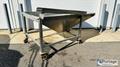 Vegetable / Produce Sorting / Washing / Cleaning / Holding Station  |  S.S. V-Bottom Trough w/Bottom Discharge