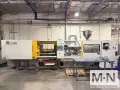 390 TON 48 OZ TOSHIBA MODEL ISG390V21-27AT INJECTION MOLDING MACHINE MFG 2003