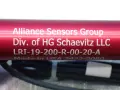 ALLIANCE SENSORS GROUP 2 LINEAR VARIABLE INDUCTIVE TRANSDUCER POSITION SENSORS  -  LRI-19-200-R-00-20-A