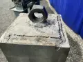 8”X8”X30” TOWER, 18”X18”X1.5” BASE CLAMPING TOWER TOMBSTONE