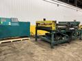 60" x 16 GAUGE IOWA MODEL #GAF60-6 COIL SLEAR (SLITTING &amp; CUT-TO-LENGTH) LINE, WITH UNCOILERS &amp; SIDE PUNCHING / NOTCHING: YOBRO #24552