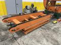 SWEED LOAD CLAMP &amp; TURNER / PACMAN FLIPPER SYSTEM WITH POWERED INFEED &amp; OUTFEED CONVEYORS: STOCK #22075