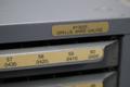 Huot Number Wire Guage Drill Index 5 Drawer- Auction Item
