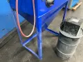 17" X 37" X 12" BLAST CABINET