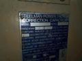 STEELMAN TUBE TYPE VIBRATORY FINISHER MACHINE WITH COLLECTION CONVEYOR: YOBRO #25321