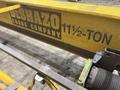 11.5 TON X 30' DESHAZO TOP RUNNING SINGLE GIRDER BRIDGE CRANE 2005 : YOBRO 25993