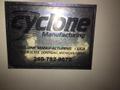 CYCLONE BLASTING CABINET STOCK #2774