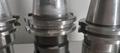 4x Cat40 Cat 40 Taper Tool Holders Jacobs ER Collet 1.25″  Weldon Flat ER20