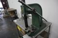 Press and Tapping Station on Rolling Cart, wiith Dake Arbor Press No.1, and EZ-Tapper Manual Hand Tapper- Auction Item