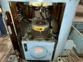 20,000 LBS X 60" ASC MODEL 20/25W DOUBLE END MOTORIZED COIL REEL UNCOILER WITH ASC 30M COIL CAR STOCK# 4409