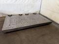 60" X 96" X 5" DRILLED &amp; TAPPED FLOOR PLATE. STOCK # 0540626
