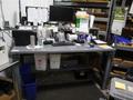 Metal Shipping Desk, Upper and Lower Shelves - NO CONTENTS- Auction Item