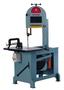 14" Roll-In Vertical Band Saw No. EF1459, 8-1/2" Rounds, 1 HP, New