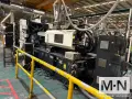 680 TON 101 OZ WOOJIN MODEL SM680 INJECTION MOLDING MACHINE MFG 2014