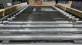 INDUSTRIAL KINETICS 8ft Chain Driven Roller Conveyor, 4ft Width, 20″ Height USED