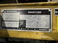 4,500 LB 1995 DAEWOO MODEL #G25S-2 PNEUMATIC TIRE LP FORKLIFT: STOCK #20235