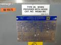 45 KVA SQUARE D 480 TO 480Y/277 VOLT ELECTRICAL TRANSFORMER : STOCK #11921