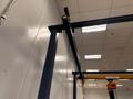2000LB X 115" GORBEL FREE STAND BRIDGE CRANE: STOCK #81126