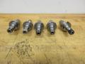 Accupro (5) CAT40 ER16 Collet Type Tool Holders 3.5" Gage Length- Auction Item