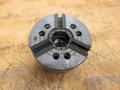Kitagawa B-206 Open Center 6", 3-Jaw Power Chuck (Flatback), with A2-5 Mounting Adapter- Auction Item