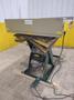 3800 LBS X 60" X 42" SOUTHWORTH MODEL #LS4-36 HYDRAULIC SCISSOR LIFT TABLE WITH ROLLER TOP, 110 VOLT: STOCK #20883