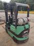 3000 LB MITSUBISHI MODEL #FGC15K 3-STAGE LP FORKLIFT: YOBRO #24166