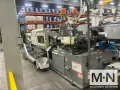200 TON 3.4 OZ  X 2.3 OZ NISSEI MODEL DC200 2-COLOR INJECTION MOLDING MACHINE MFG 2004