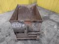 24" X 36" X 36" DUMP HOPPER WITH CASTER WHEELS: STOCK #22897