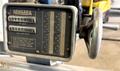 5' x 14 Ga. Niagara Power Shear Model 15, 24" FOMBG, Sq. Arm, Front Supports