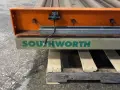 SOUTHWORTH 2000 LBS POWERED ROLLER CONVEYOR LIFT TABLE
