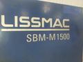 60" WIDE LISSMAC MODEL #SBM-M1500 DESCALER / BELT GRINDER: STOCK #20990