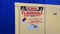 A &amp; A SHEET METAL PRODUCTS 120 GAL / 4 SHELVES FLAMMABLE STORAGE CABINET   -  P1120