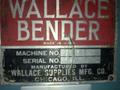 3-1/2" WALLACE MODEL 500-3-1/2 HYDRAULIC TUBE &amp; PIPE BENDER STOCK# 2365