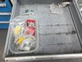 9 Drawer Cabinet with Contents: Fittings, Electrical Components.- Auction Item
