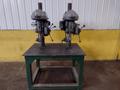 2 SPINDLE 20&quot; ATLAS CLAUSING MODEL #1800 GANG DRILL WITH POWER FEED: STOCK #16676