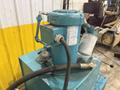 500 TON DRILL QUIP HORIZONTAL HYDRAULIC WHEEL PRESS WITH VICKERS HYDRAULIC UNIT: STOCK #23422