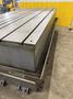 60" X 120" T-SLOTTED LAYOUT TABLE / FLOOR PLATE WITH COOLANT TROUGHS: YOBRO #25558
