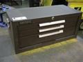 Kennedy Tool Cabinet (3) Drawer with Contents: Lathe Turning Cutters and more.- Auction Item