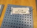 Steel Pegboard Sections (2pcs) 12" x  45", Mounting Holes 1/4" x 1" Spacing- Auction Item