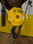 5 TON 10,000 LBS KONE MODEL #FEM 1AM POWER CABLE HOIST WITH TROLLEY: STOCK #18668