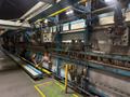 630 TON LOIRE SAFE HOT STAMPING HYDRAULIC PRESS LINE W/ ROLLER HEARTH FURNACE