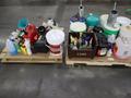 Cleaning Chemicals, Way Oils, Fuel, and Other Flammables on (2) Pallets- Auction Item