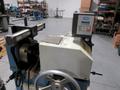 J.F. Berns Chamfering Machine - 3″ Round Cap, 2 HP, Air/Manual Chuck, 9.5&quot; 3-Jaw Chuck W/ Adjustable Height Roller Stand- Auction Item